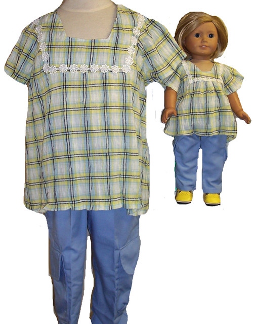 Size 12 Matching Girl And Doll Cargo Pants