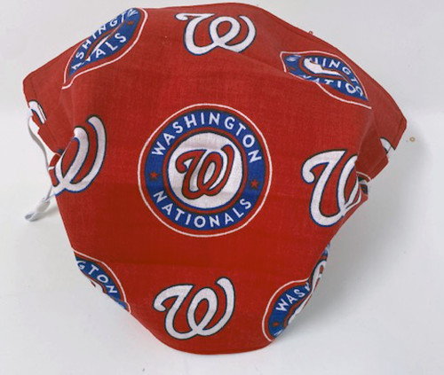 Washington Nationals Baseball Adult Face Mask Adjustable