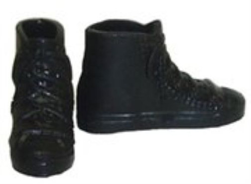 Doll Clothes Superstore Black Boots fits Barbie and 11 1/2 " Doll