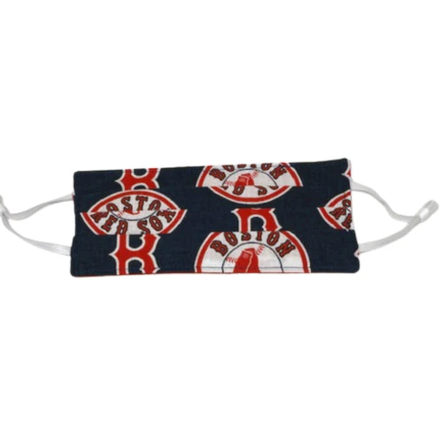 MLB Boston Red Sox Adult Adjustable Face Mask Washable Reusable Double Cotton