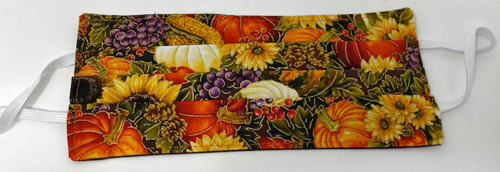 Harvest Crops Adult Face Mask Adjustable Washable Face Covering Double Cotton