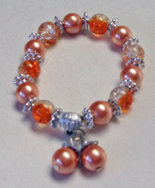 Doll Clothes Superstore Girls Jewelry Coral Bracelet