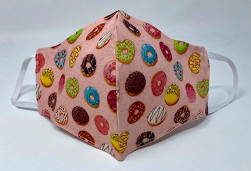 Adult Face Mask Donuts Print Washable Reusable Double Cotton