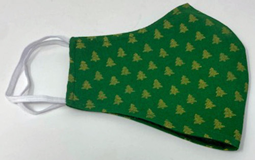 Adult Pine Tree Face Mask Washable Reusable Double Cotton