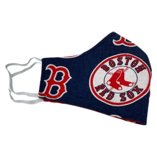 Adult Boston Red Sox Face Mask Washable Reusable Face Covering Double Cotton