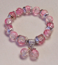Doll Clothes Superstore Girls Jewelry Light Pink Bracelet