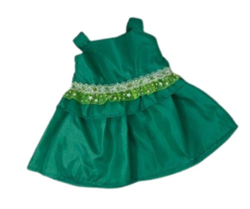 Doll Clothes Superstore Green Sundress Fits 15-16 Inch Baby Dolls