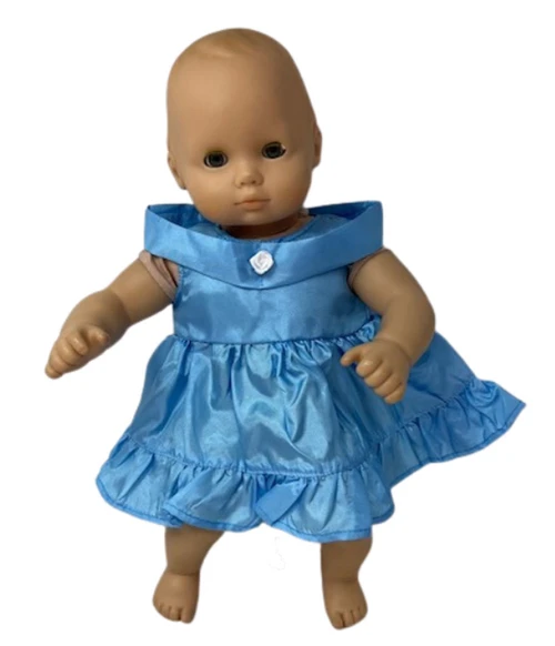 Doll Clothes Superstore Off The Shoulder Style Dress Fits 15-16 Inch Baby Dolls