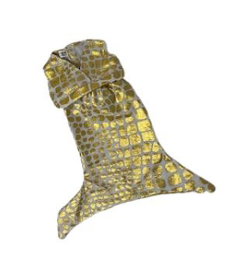 Doll Clothes Superstore Gold Print Mermaid Outfit Compatible With 14 Inch Baby Alive And Little Baby Dolls