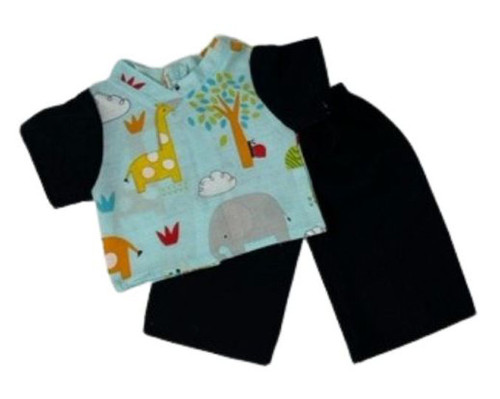 Doll Clothes Superstore Zoo Scrubs Fit 15 - 16 Inch Cabbage Patch Kid Dolls.