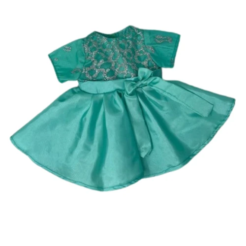 Mint Sparkle Party Dress Fits 18 Inch Girl Dolls Like American Girl Our Generation My Life Dolls