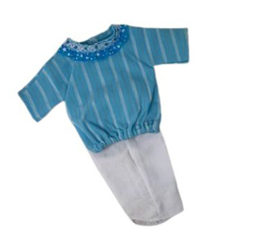 Doll Clothes Superstore Blue Top White Pants Fits 18 Inch Girl Dolls Like American Girl Our Generation My Life Dolls
