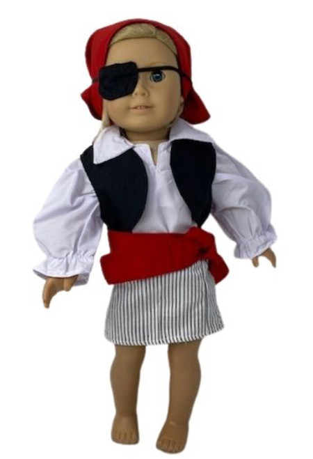 Doll Clothes Superstore Ahoy 18 Inch Girl Doll Pirates Like Our Generation American Girl My Life