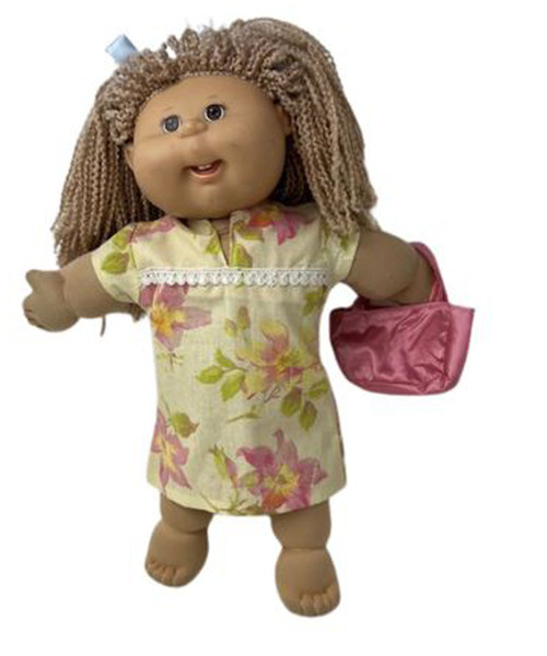 Doll Clothes Superstore Aline Dress With Purse Fits 15-16 Inch Cabbage Patch Kid And Baby Dolls