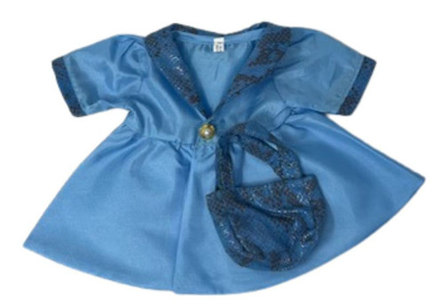 Doll Clothes Superstore Blue Spring Coat Fits 14-15 Inch Baby Dolls