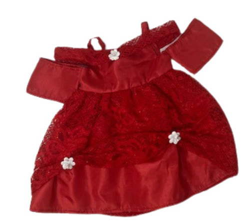 Doll Clothes Superstore Handmade Red Princess Dress Fits 14-15 Inch Baby Dolls