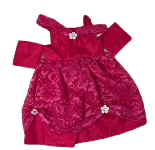 Doll Clothes Superstore Handmade Rose Princess Dress Fits 15-16 Inch Cabbage Patch Kid And Baby Dolls