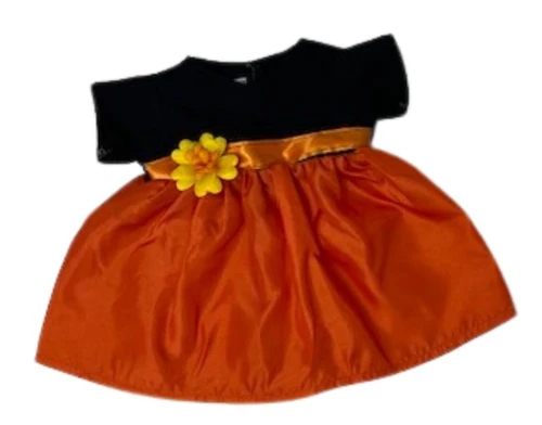 Doll Clothes Superstore Handmade Doll Dress Halloween Colors Fits 14 - 15 Inch Cabbage Patch Kid Dolls