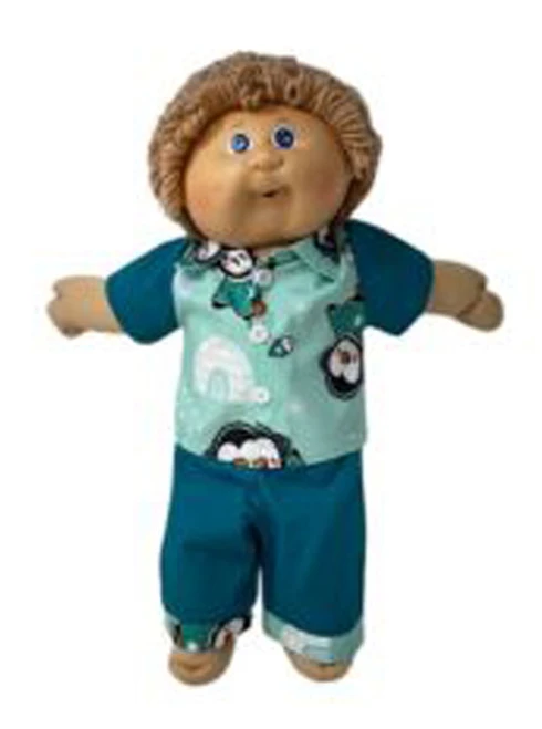 Handmade Penguin Shorts Fit 14 - 15 Inch Cabbage Patch Kid Dolls