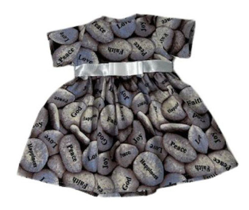 Doll Clothes Superstore Handmade Peace Dress Fits 18 Inch Girl Doll Like American Girl Our Generation My Life Dolls