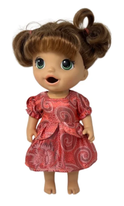 Doll Clothes Superstore Mango Princess Dress Fits 12 Inch Baby Alive And Little Baby Dolls