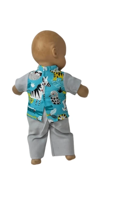 Handmade Doll Scrubs With Safari Pint Fit 15 Inch Baby Dolls
