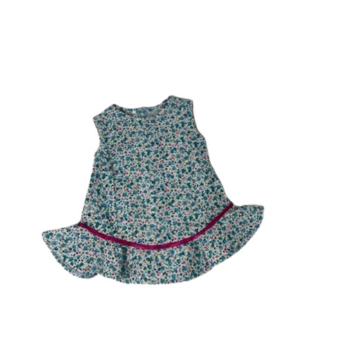 Handmade Blue Flower Dress Fits 15 and also 16 Inch Cabbage Patch Kid Dolls