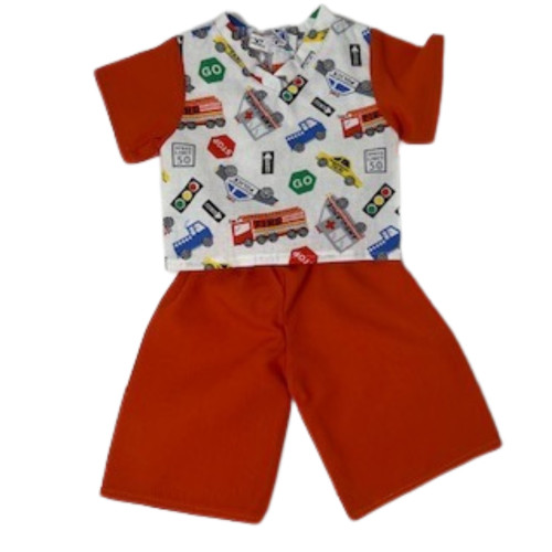 Handmade Vehicles Scrubs For Cabbage Patch Boy And Girl Dolls
