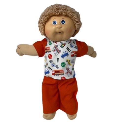 Handmade Vehicles Scrubs For Cabbage Patch Boy And Girl Dolls