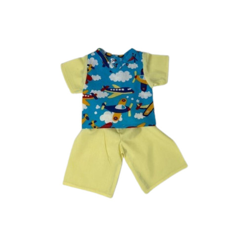 Doll Clothes Superstore Handmade Plane Print Outfit For Cabbage Patch Kid And 15 - 16 Inch Baby Dolls