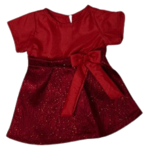 Red Glitter Dress Fits 15-16 Inch Cabbage Patch Kid Dolls