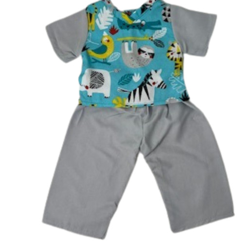 Safari Scrubs For Boy And Girl 18 Inch Dolls