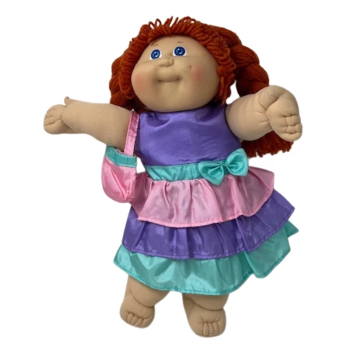 Ruffles Dress Fits 15 - 16 Inch Cabbage Patch Kid Dolls