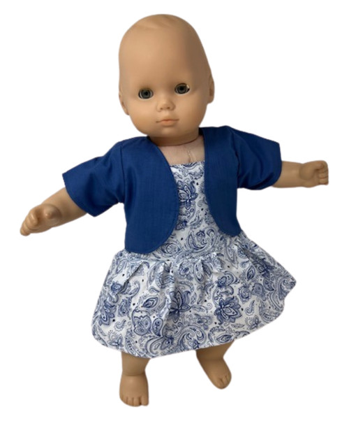 Doll Clothes Superstore Handmade Dress With Jacket Fits 14-16 Inch Baby Dolls