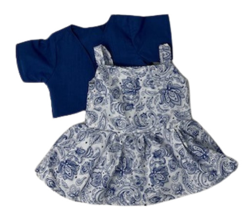 Doll Clothes Superstore Handmade Dress With Jacket Fits 14-16 Inch Baby Dolls