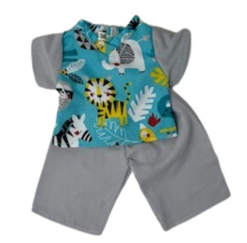 Doll Clothes Superstore Handmade Safari Print Scrub Fits 14 Inch Baby Alive And Little Baby Dolls