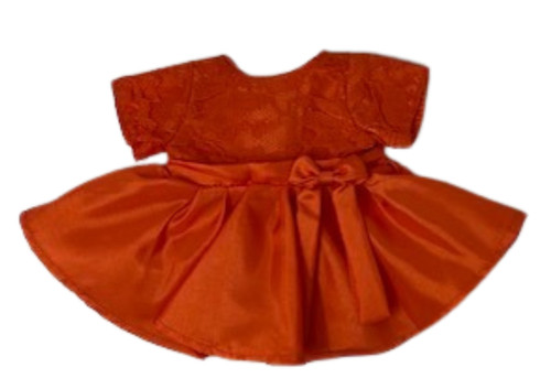 Doll Clothes Superstore Orange Party Dress Fits 14 Inch Baby Alive And Little Baby Dolls