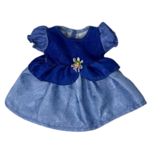 Blue Princess Dress Fits 15-16 Inch Cabbage Patch Kid Dolls