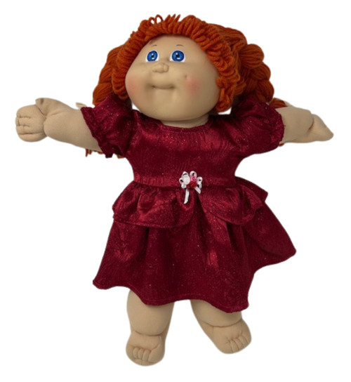Doll Clothes Superstore Scarlet Princess Dress Fits 15 - 16 Inch Cabbage Patch Kid Dolls