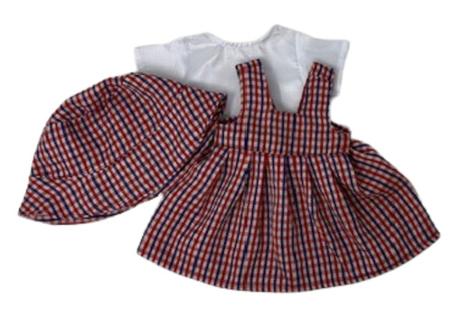 Handmade Red White Blue School Uniform For 14 Inch Baby Alive And Little Baby Dolls