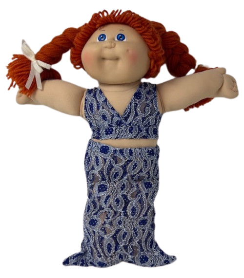 Doll Clothes Superstore Handmade Mermaid Outfit For 15-16 Inch Cabbage Patch Kid Dolls
