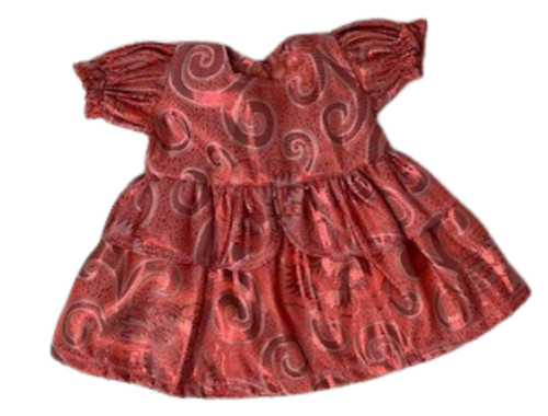 Doll Clothes Superstore Handmade Salmon Party Dress Fits 14-15 Inch Baby Dolls