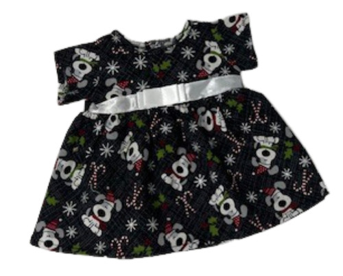 Doll Clothes Superstore Handmade Christmas Wishes Dress Fits 14-15 Inch Baby And Cabbage Patch Kid Dolls