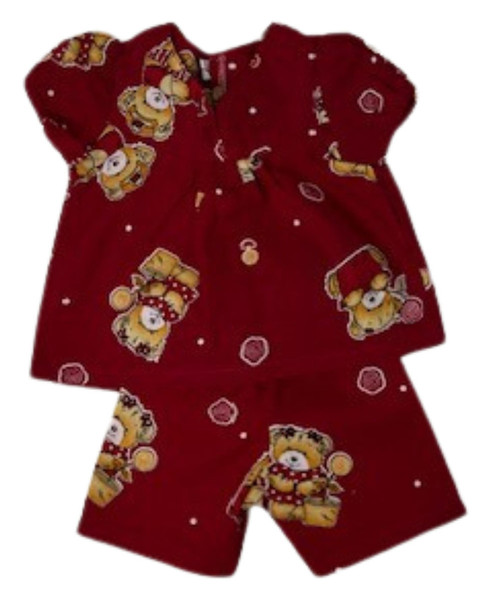 Doll Clothes Superstore Bear Print Pajamas Fits 18 Inch Girl Dolls Like American Girl Our Generation My Life Dolls