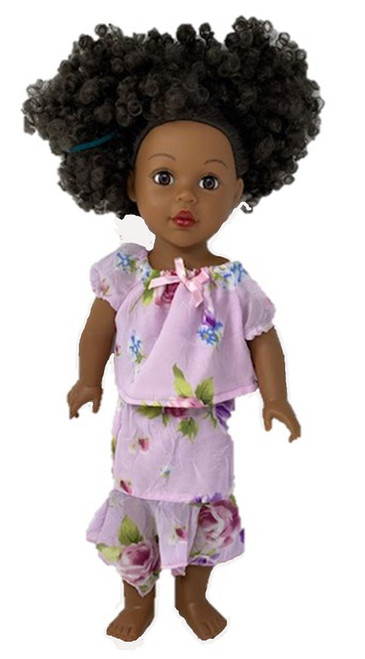 Doll Clothes Superstore Size 8 Matching Girl And Doll Chiffon Flower Skirt And Blouse