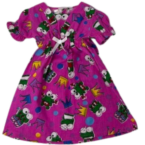 Doll Clothes Superstore Frog Print Nightgown for 18 Inch Girl Dolls  Cute Sleepwear for American Girl & Similar Dolls