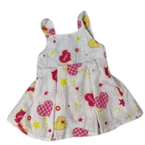 Handmade Multi-Colored Floral Dress Fits 16 Inch Girl Dolls