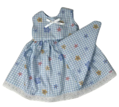 Doll Clothes Superstore Handmade Floral Dress with Scarf for 18" Girl Dolls