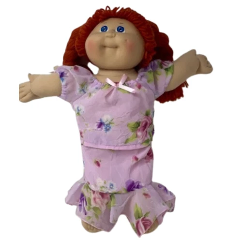 Doll Clothes Superstore Handmade Lavender Floral Chiffon Skirt & Blouse for 18-Inch Dolls
