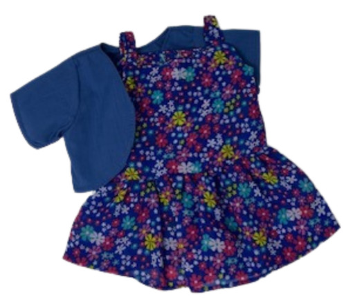 Doll Clothes Superstore Handmade Sweet Flower Sundress with Jacket  Fits 18 Inch Dolls